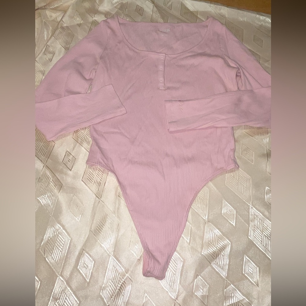 PINK Victoria's Secret Light Pink Bodysuit